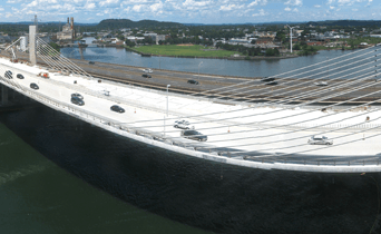 Pearl Harbor Memorial Bridge (Q Bridge) – Extradosed Stay Cable Bridge